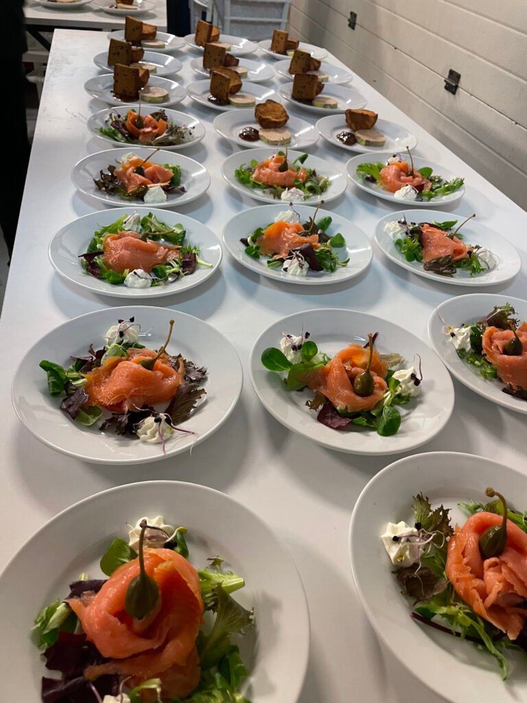 Salade de saumon