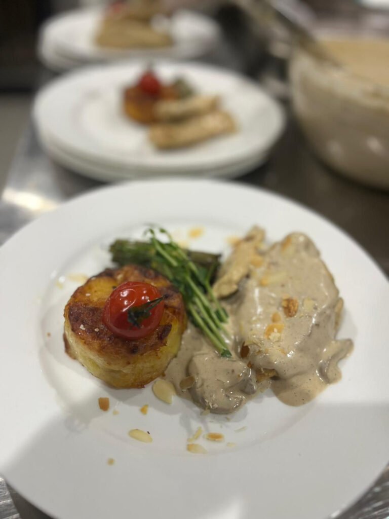 escalope poulet champignon